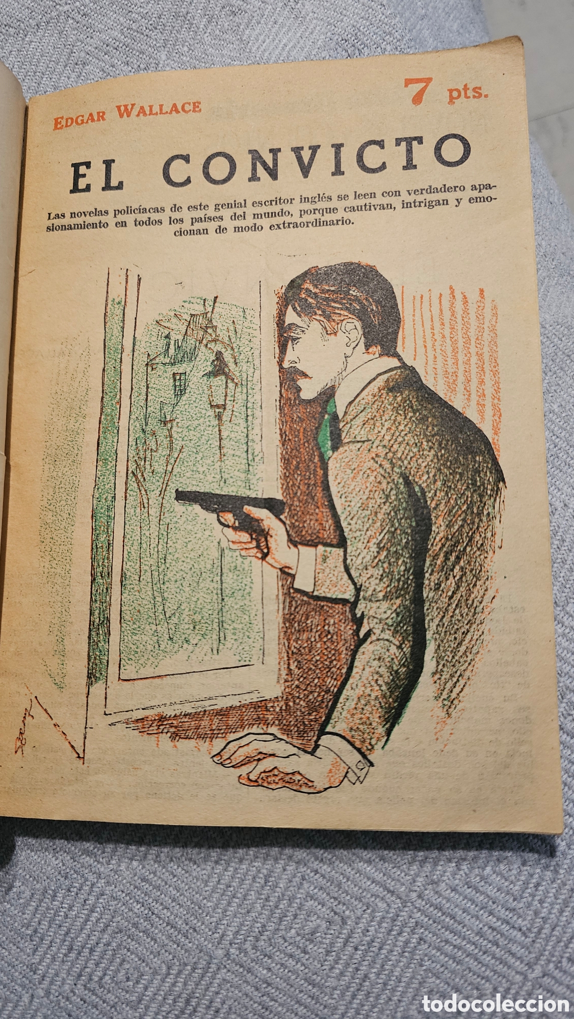 Libros: El convicto - Edgar Wallace - Foto 2