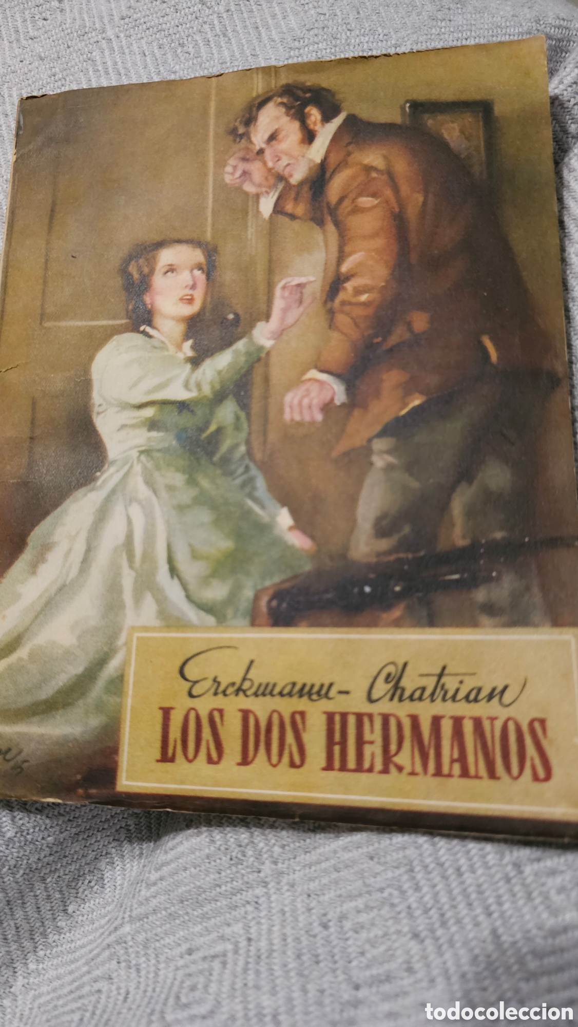 Libros: Los dos hermanos - Erckmann y Chatrian - Foto 1