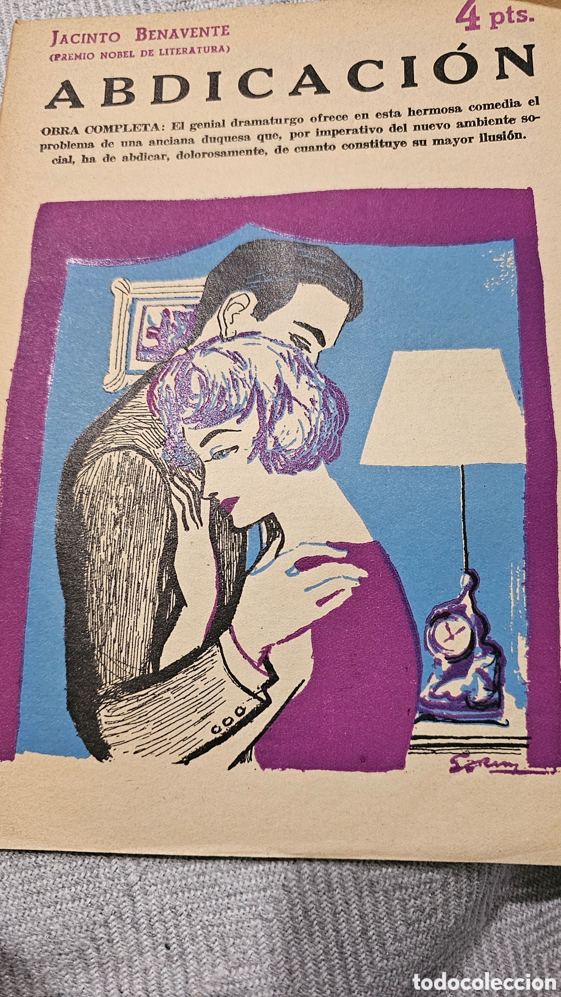 Libros: Abdicaci&oacute;n - Jacinto Benavente - Foto 1
