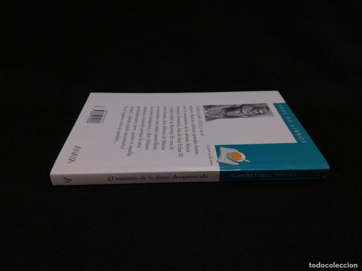 Libros: LIBRO - EL MISTERIO DE LA DAMA DASAPARECIDA - SOPA DE LIBROS - ANAYA - Foto 3