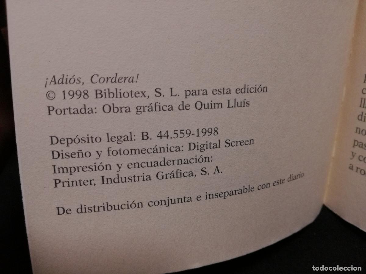 Libros: LIBRO - ADI&Oacute;S CORDERA - LEOPOLDO ALAS CLAR&Iacute;N - Foto 2