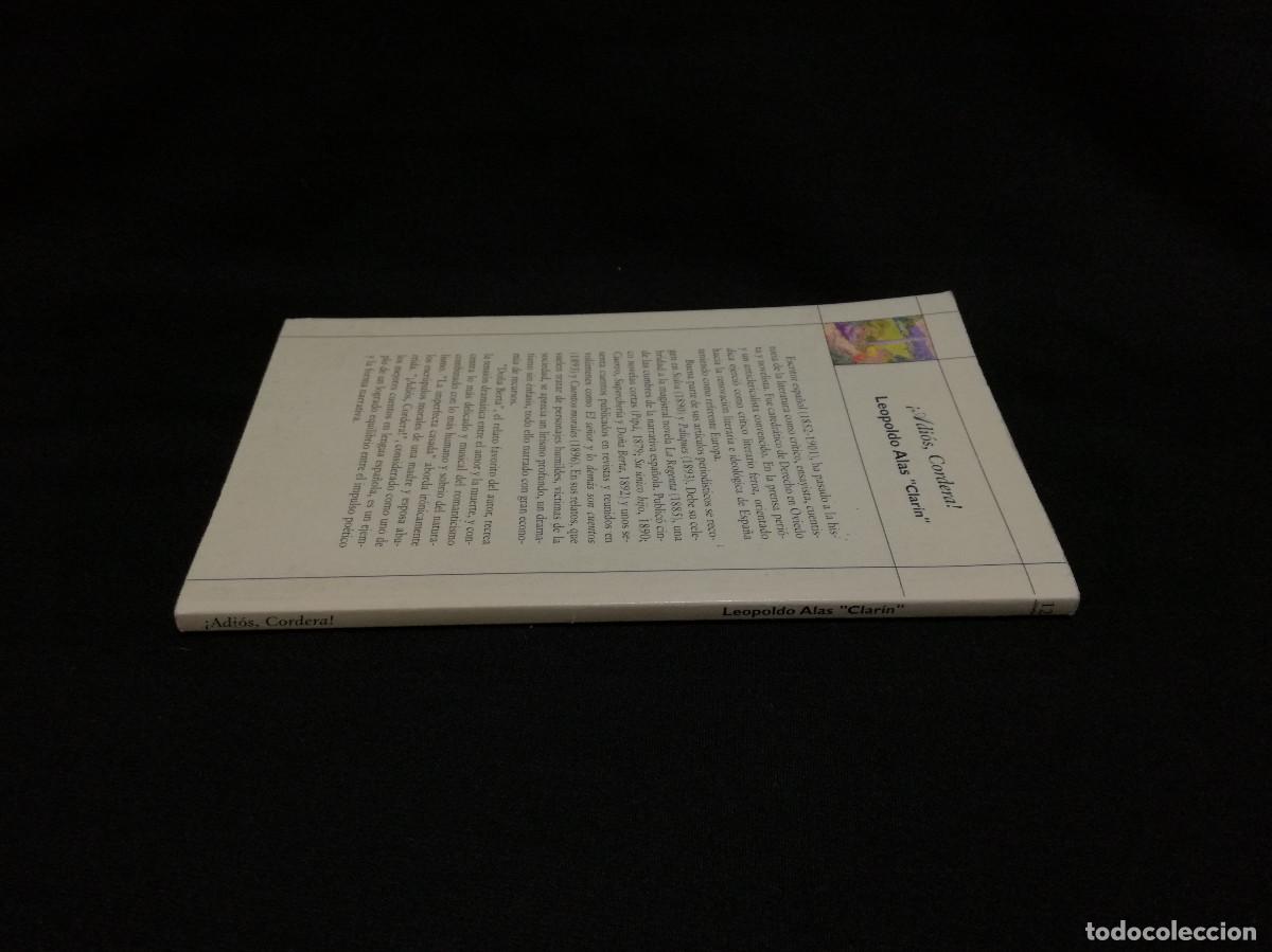 Libros: LIBRO - ADI&Oacute;S CORDERA - LEOPOLDO ALAS CLAR&Iacute;N - Foto 3