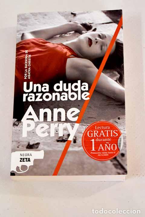Libros: Una duda razonable: Perry, Anne.- Perry, Anne - Foto 1