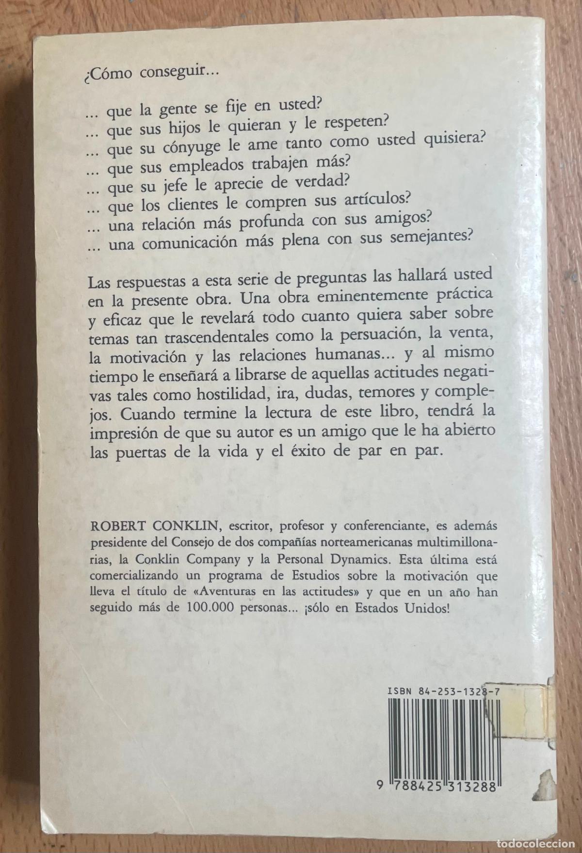 Libros: COMO HACER QUE LA GENTE HAGA COSAS, Robert Conklin - Foto 2