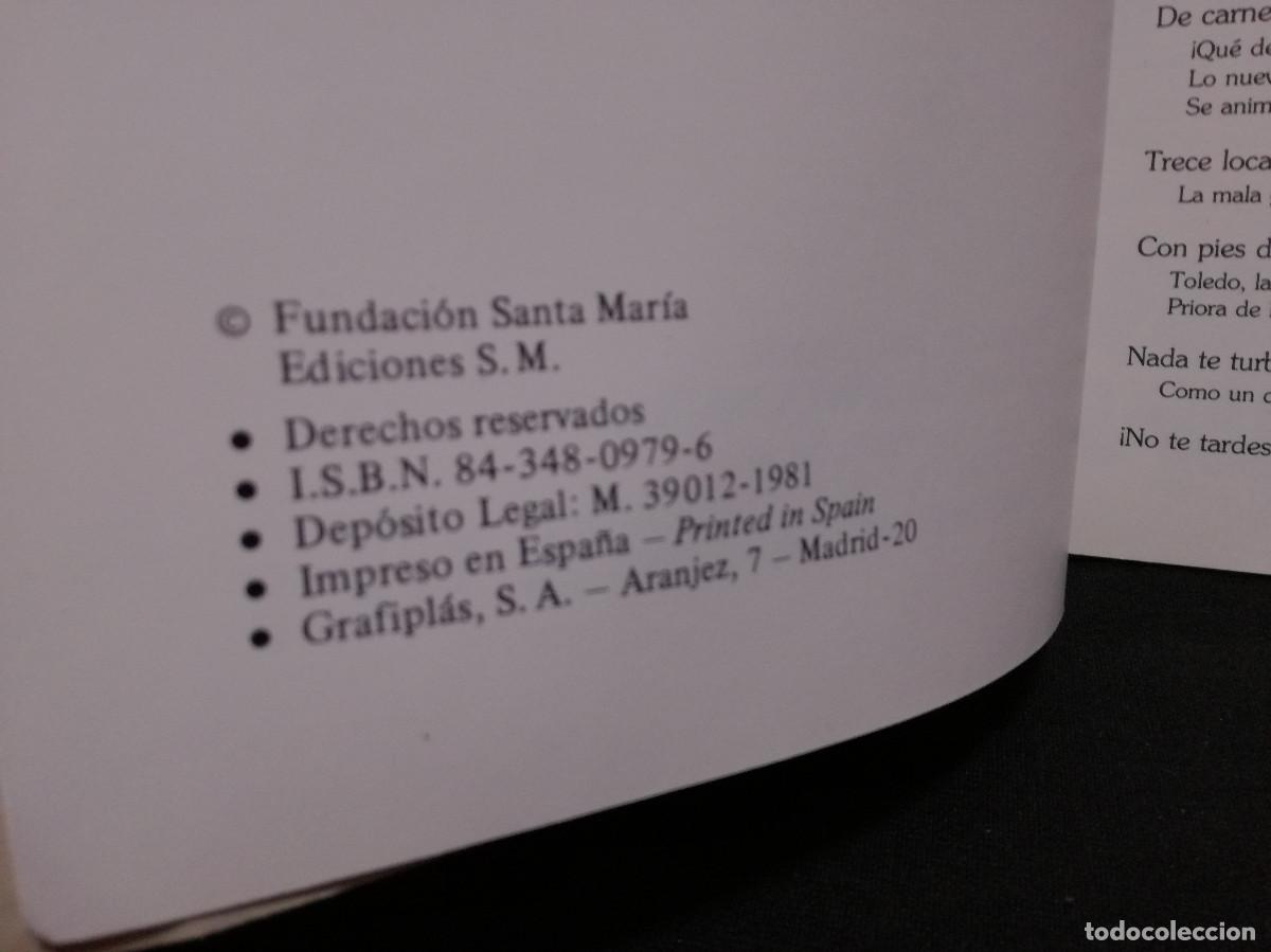 Libros: LIBRO - TERESA LA DE JES&Uacute;S - SM - Foto 3