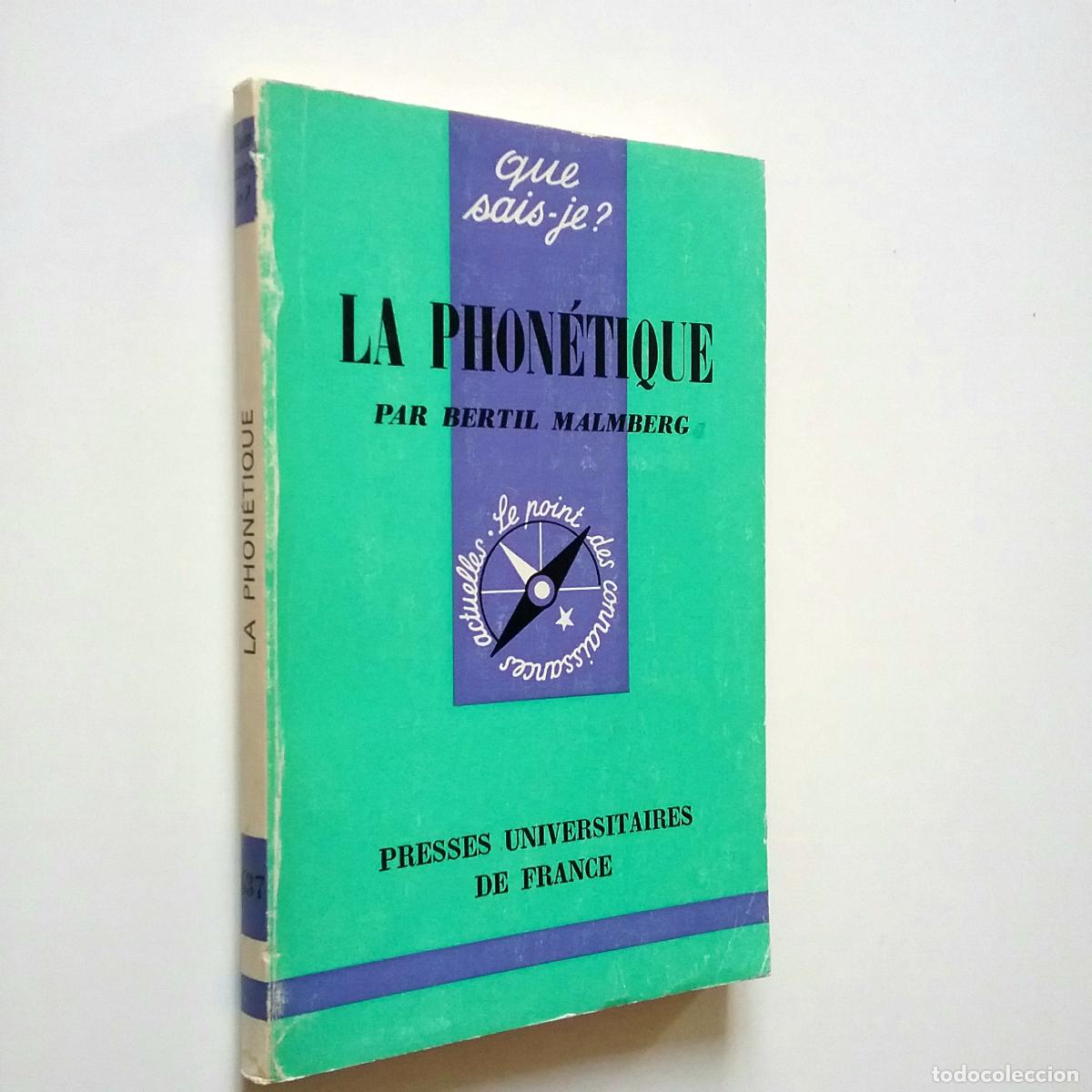 Libros: Bertil Malmberg - La Phon&eacute;tique - Foto 1