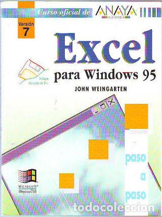Libros: EXCEL PARA WINDOWS 95. - WEINGARTEN John. - Foto 1