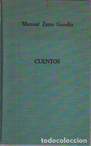Libros: CUENTOS. - ZENO GANDIA Manuel. - Foto 1