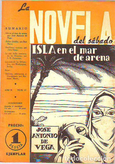 Libros: ISLA EN EL MAR DE ARENA. - VEGA Jos&eacute; Antonio de. - Foto 1