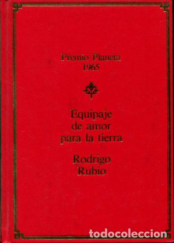 Libros: EQUIPAJE DE AMOR PARA LA TIERRA. - RUBIO Rodrigo. - Foto 1