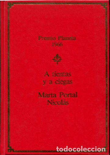 Libros: A TIENTAS Y A CIEGAS. - PORTAL NICOLAS Marta. - Foto 1