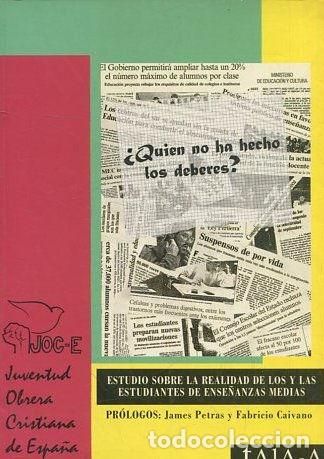 Libros: QUI&Eacute;N NO HA HECHO LOS DEBERES? - VV.AA. - Foto 1