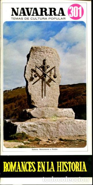 Libros: ROMANCES EN LA HISTORIA NAVARRA. - ORDO&Ntilde;EZ Valeriano. - Foto 1
