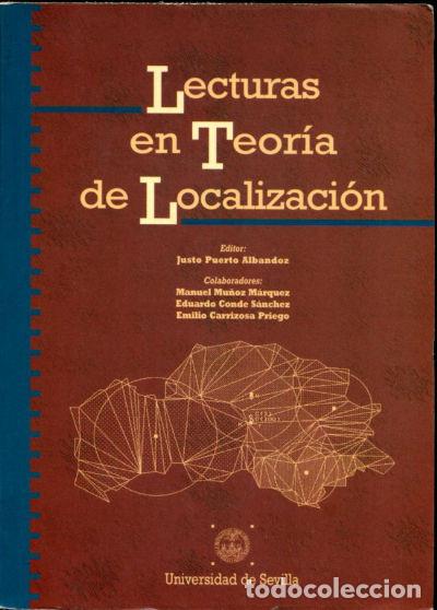 Libri di seconda mano: LECTURAS EN TEOR&Iacute;A DE LOCALIZACI&Oacute;N. - PUERTO ALBANDOZ Justo. (Editor).