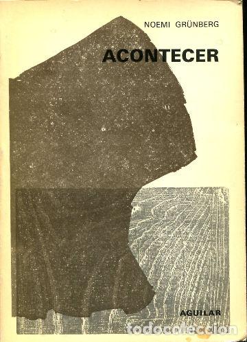 Libros: ACONTECER. - GRUNBERG Noemi. - Foto 1