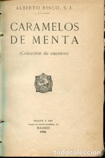 Libros: CARAMELOS DE MENTA. - RISCO Alberto. - Foto 1