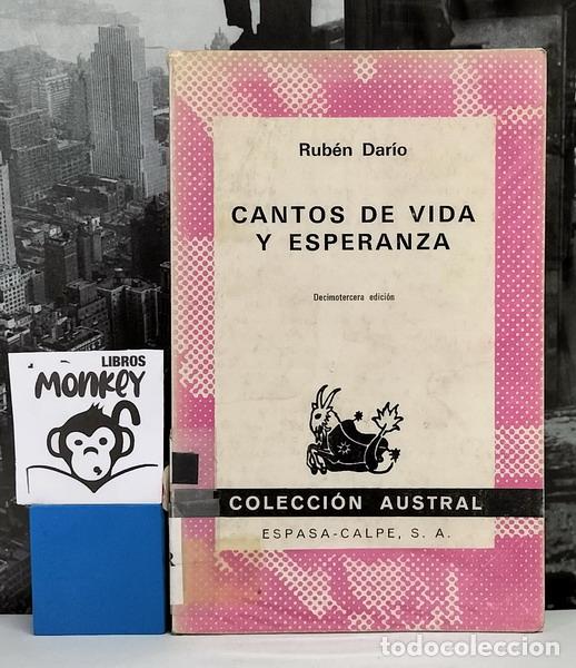 Libros: Cantos de vida y esperanza - Rub&eacute;n Dar&iacute;o - Foto 1