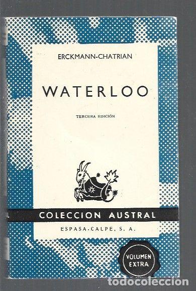 Libros: WATERLOO - ERCKMANN-CHATRIAN - Foto 1