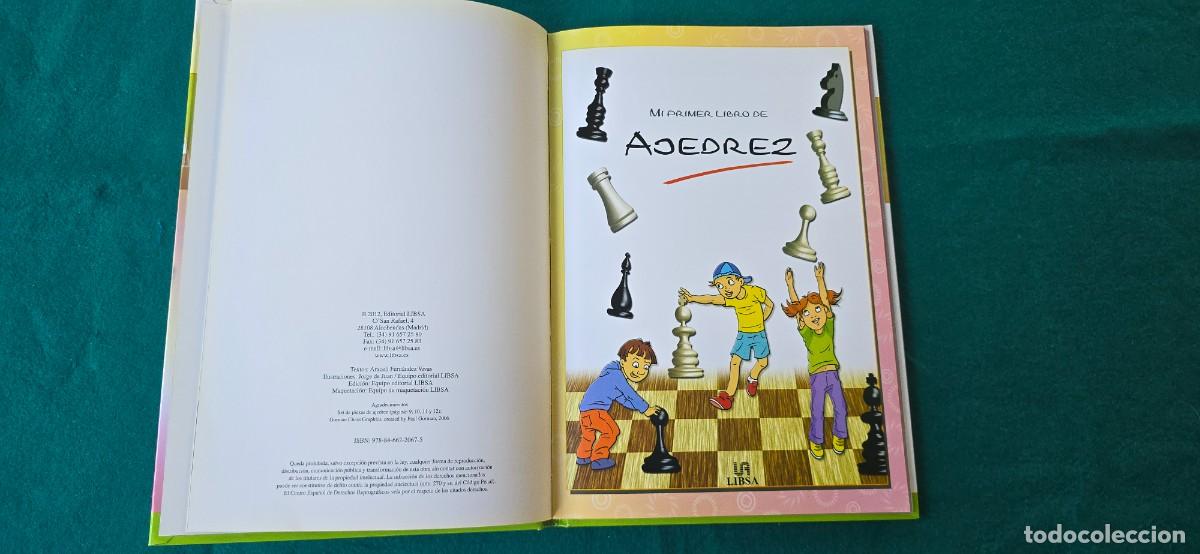 Libros: MI PRIMER LIBRO DE AJEDREZ (2012) ED. LIBSA - NORMAS Y JUGADAS - Foto 2
