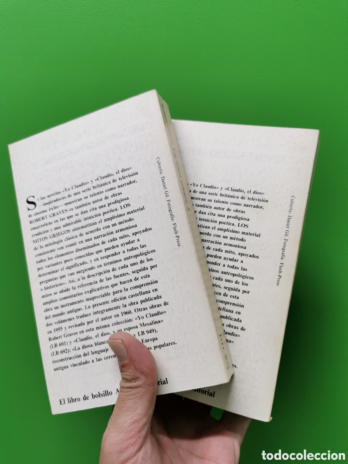 Libros: ROBERT GRAVES. LOS MITOS GRIEGOS (2 TOMOS) .ALIANZA - Foto 2