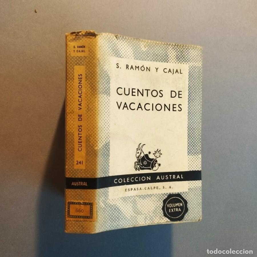 Libros: Cuentos de Vacaciones. - Ram&oacute;n y Cajal, Santiago. - Foto 1