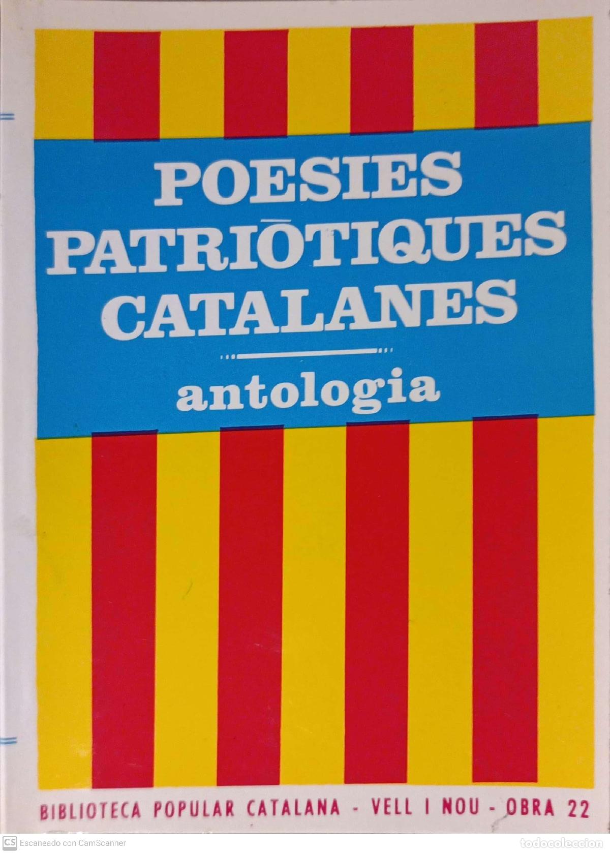 Libros: Poesies patri&ograve;tiques catalanes - Foto 1