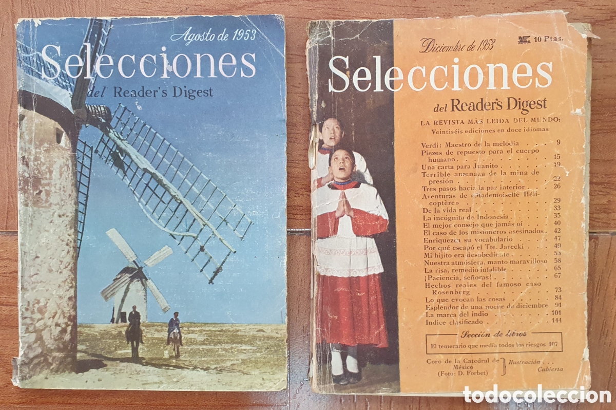 Libros: Selecciones del Readers Digest � 8 N&uacute;meros 1943 - VV. AA. - Foto 2