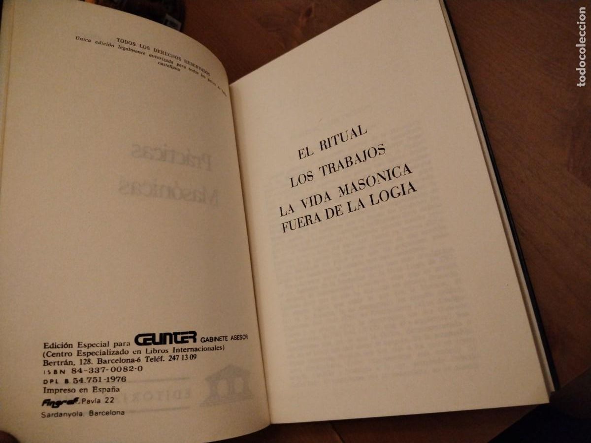 Libros: Pr&aacute;cticas mas&oacute;nicas -Alec mellor - Foto 3