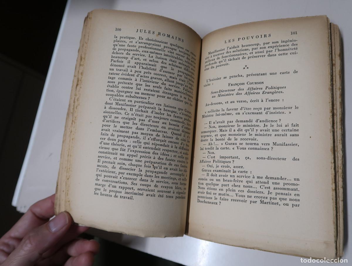 Libros: LES POUVOIRS - ROMAINS, JULES - Foto 4