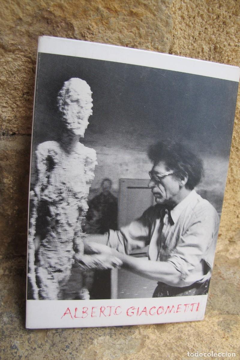 Libros: ALBERTO GIACOMETTI. CATALOGO CON 12 POSTALES - Foto 1