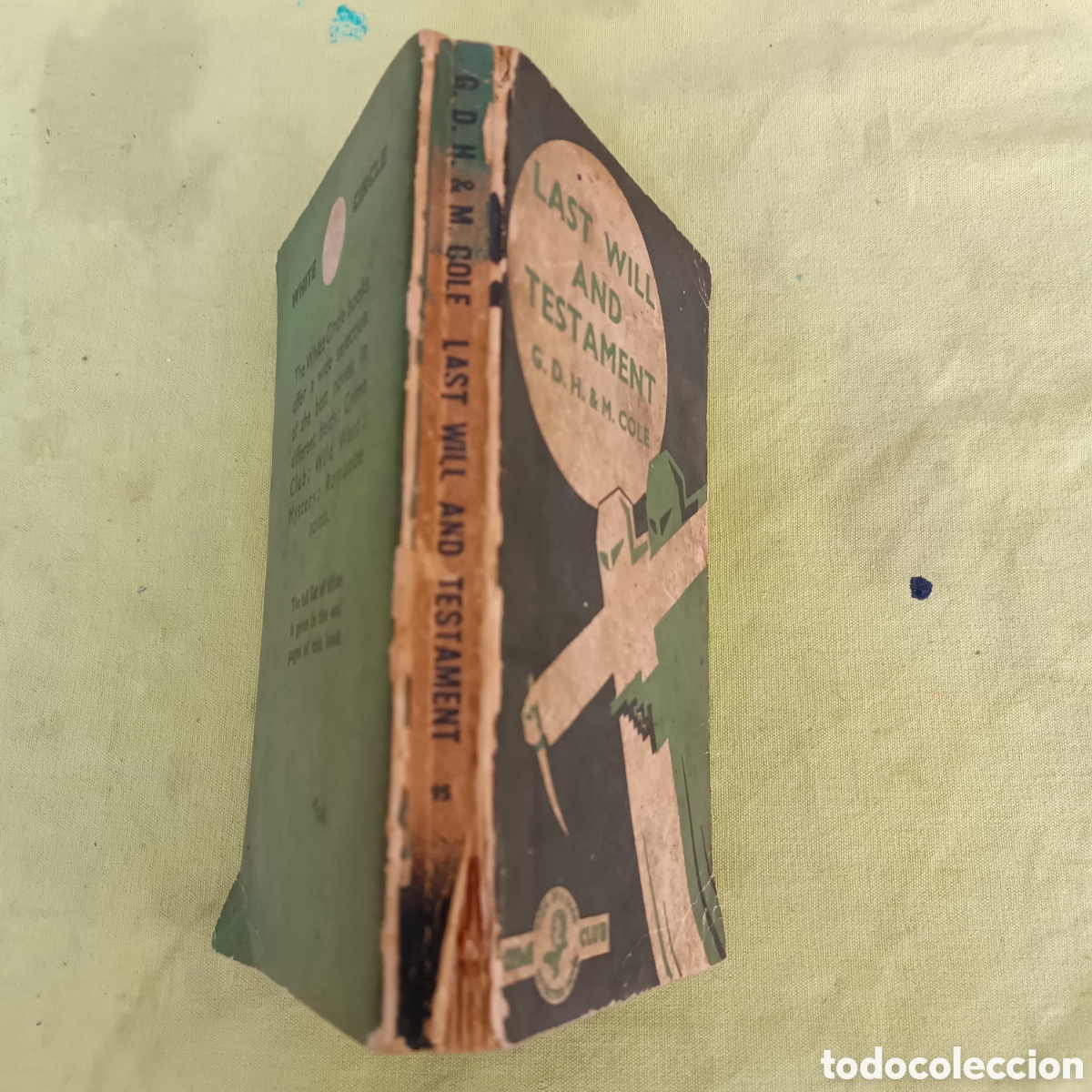 Libros: Last Will and testament G.D.H. & M. COLE. A&Ntilde;O 1940. - Foto 2