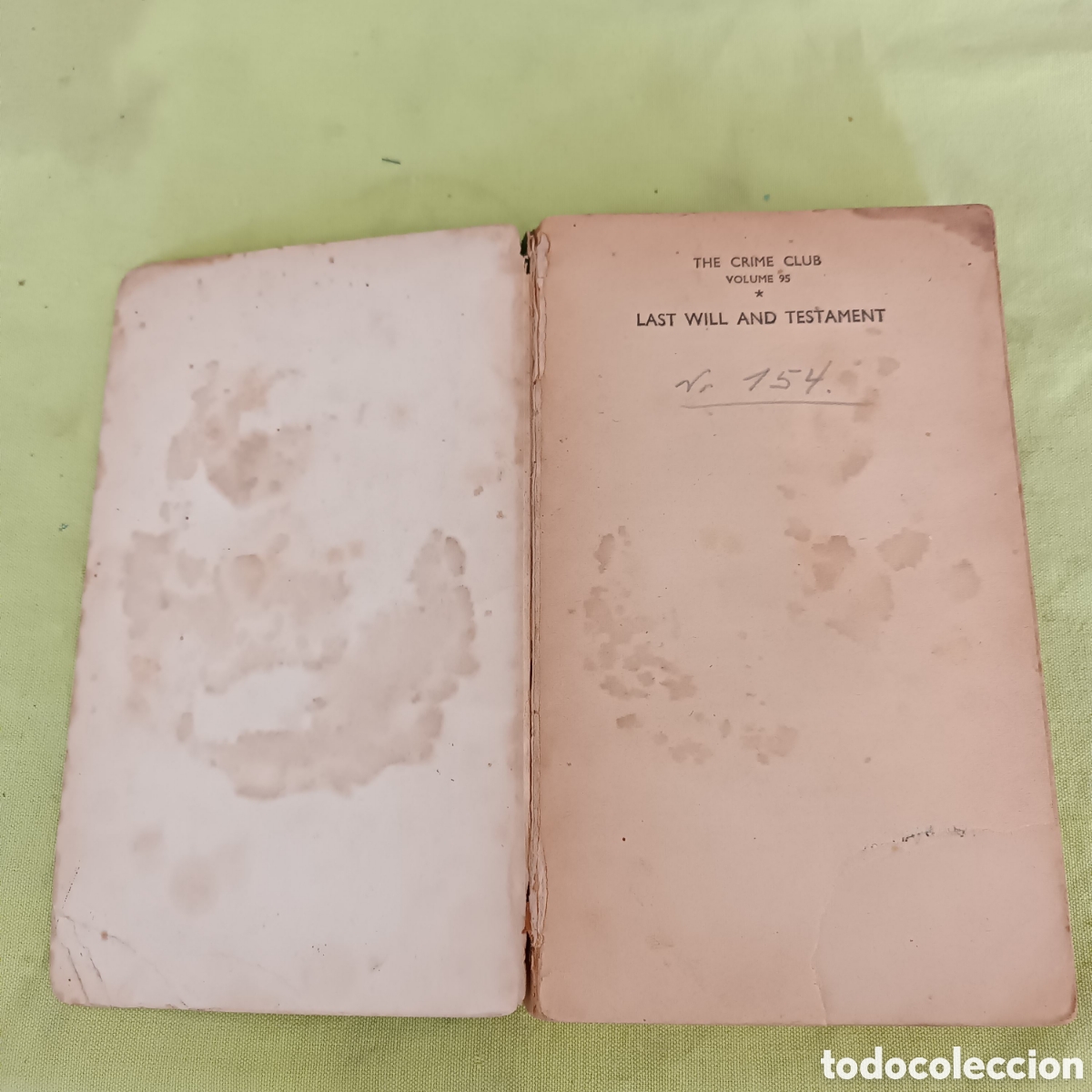 Libros: Last Will and testament G.D.H. & M. COLE. A&Ntilde;O 1940. - Foto 4