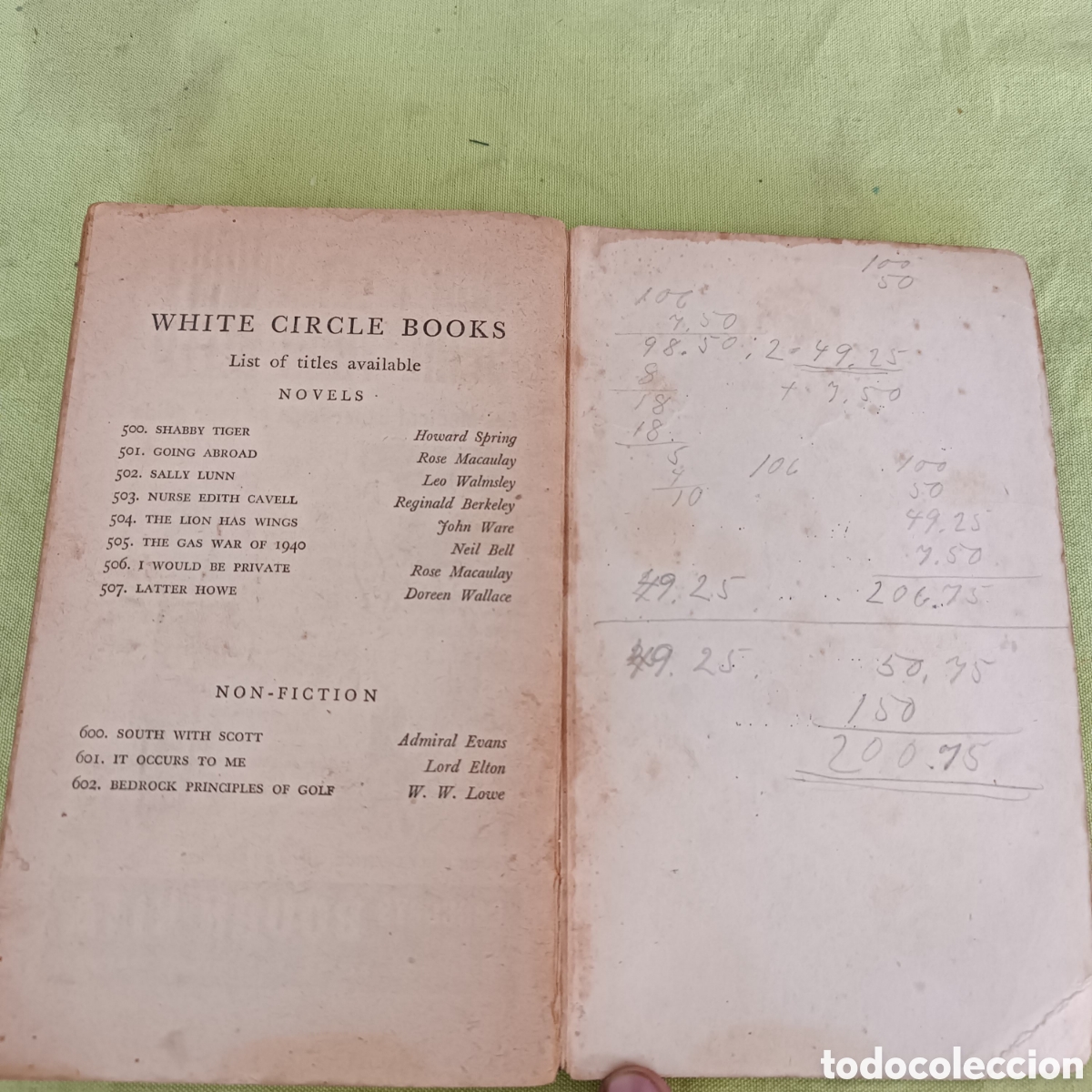 Libros: Last Will and testament G.D.H. & M. COLE. A&Ntilde;O 1940. - Foto 8
