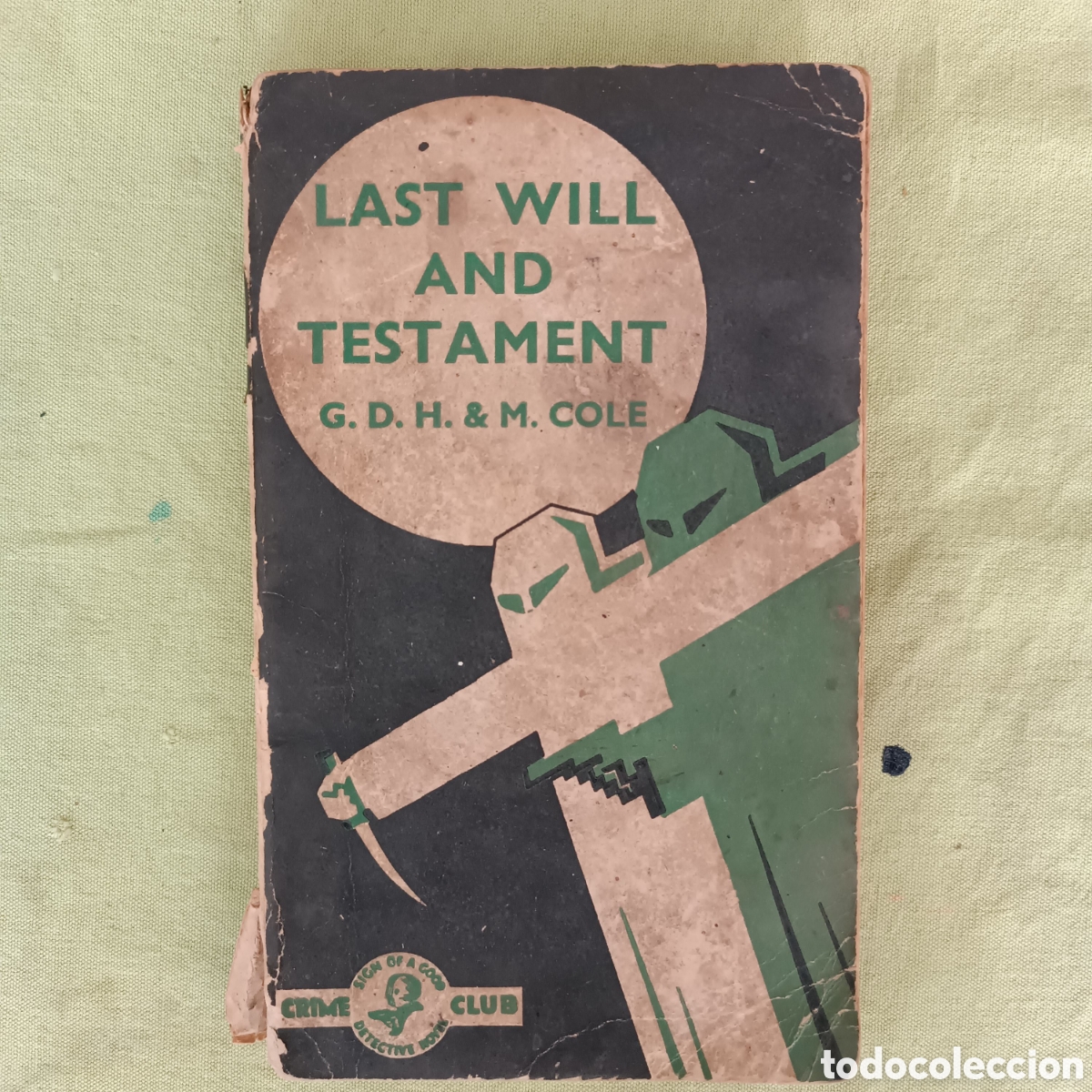 Libros: Last Will and testament G.D.H. & M. COLE. A&Ntilde;O 1940. - Foto 1
