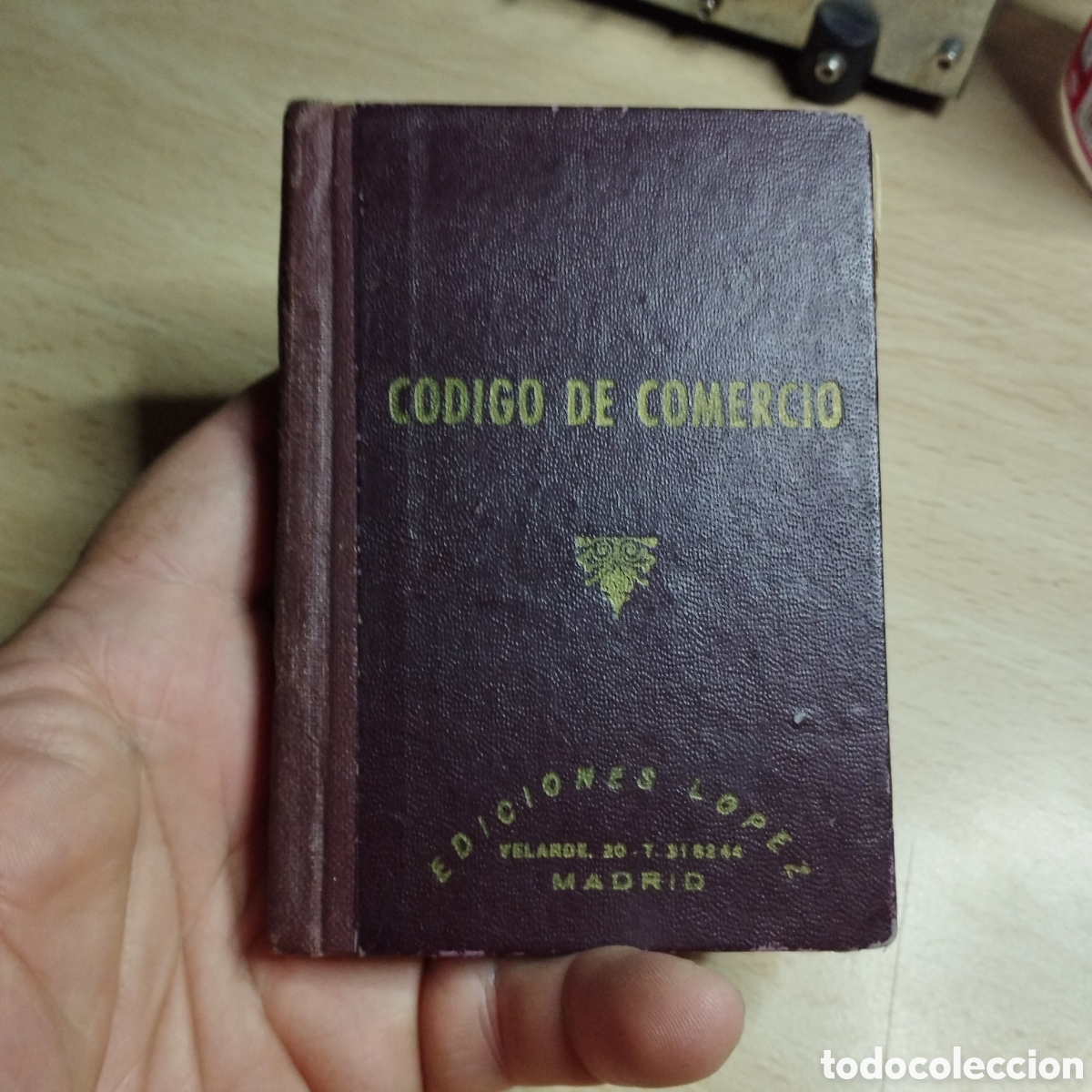 Libros: C&oacute;digo de Comercio. Ediciones L&oacute;pez. Madrid. - Foto 2