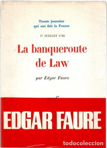 Libros: La banqueroute de Law - Faure, Edgar - Foto 1