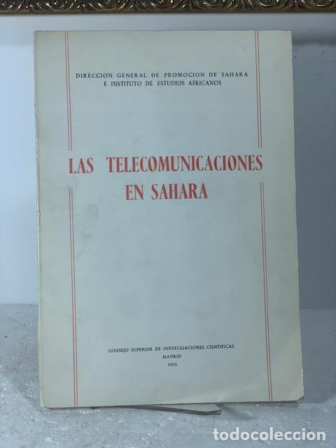 Libros: LAS TELECOMUNICACIONES EN SAHARA 1970 - Foto 1
