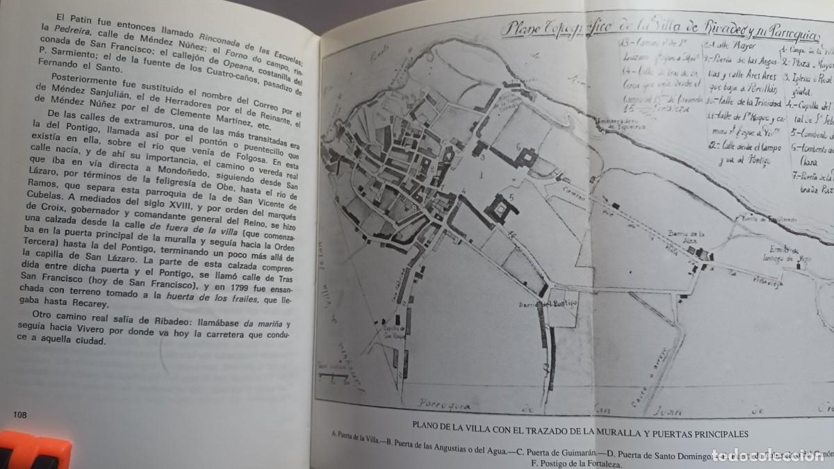 Libros: RIBADEO ANTIGUO (NOTICIAS Y DOCUMENTOS)- FRANCISCO LANZA ALVAREZ / EDICIONES DEL CASTRO - Foto 5