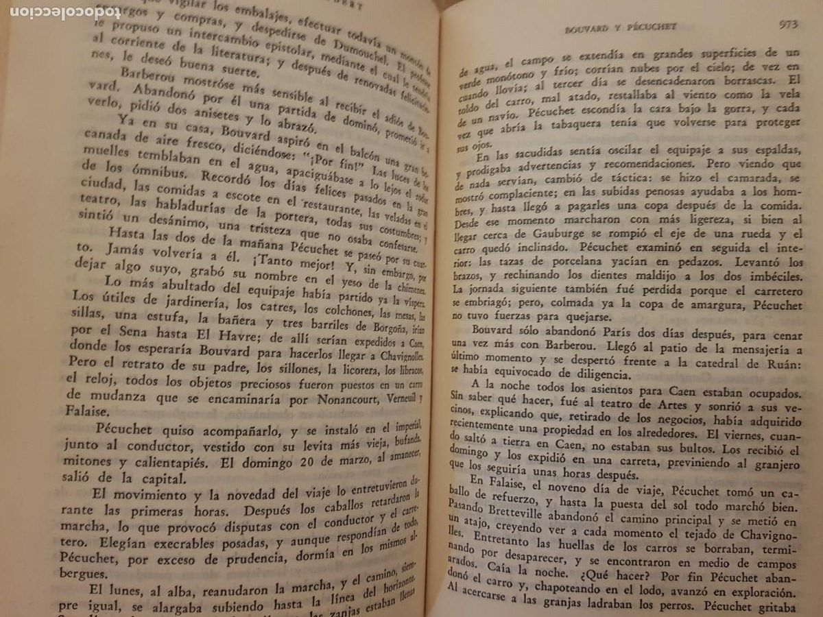 Libros: GUSTAVE FLAUBERT - NOVELAS COMPLETAS - EL ATENEO ED. - 1954 - Foto 19