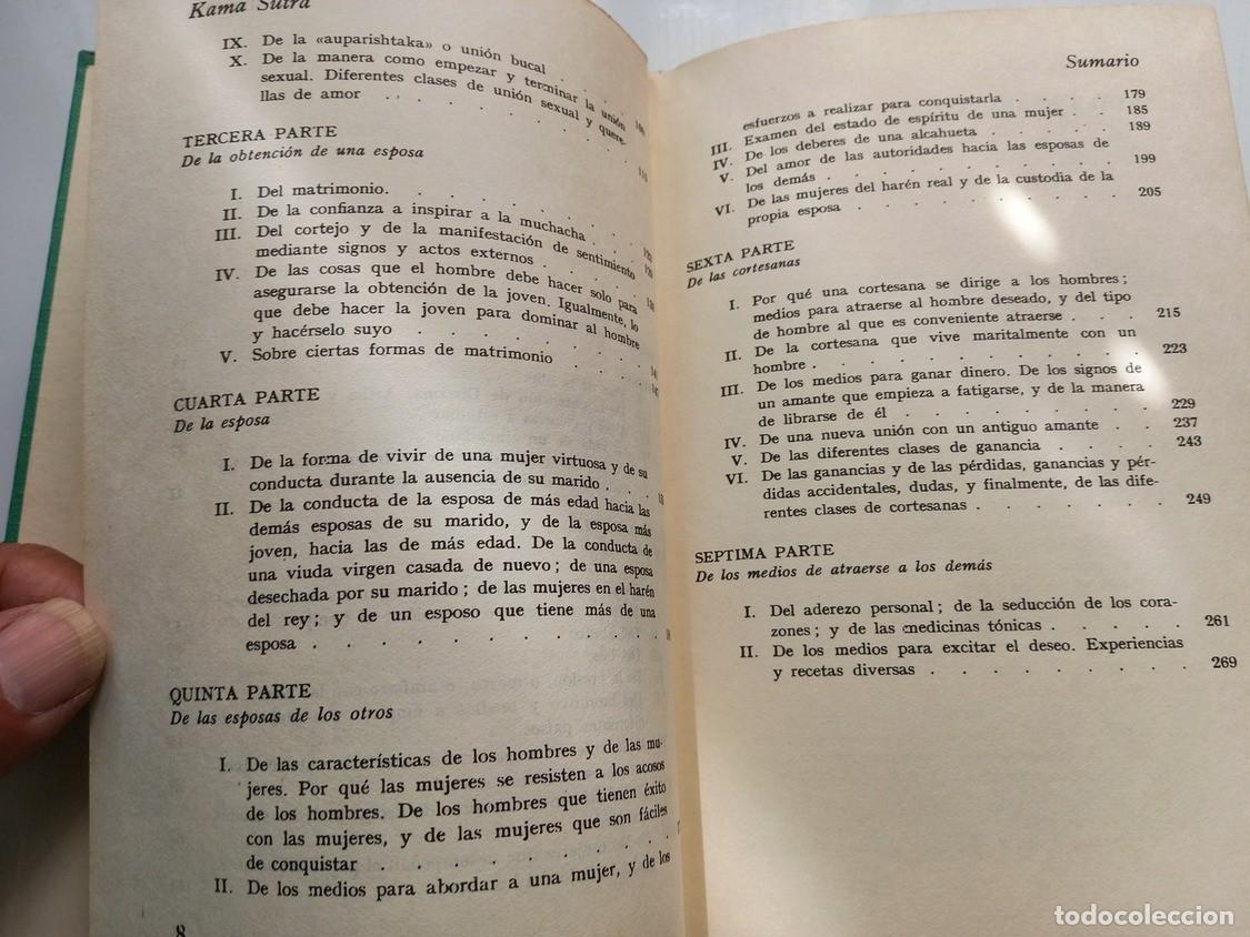 Libros: KAMA SUTRA. (Excelente estado). - Foto 10