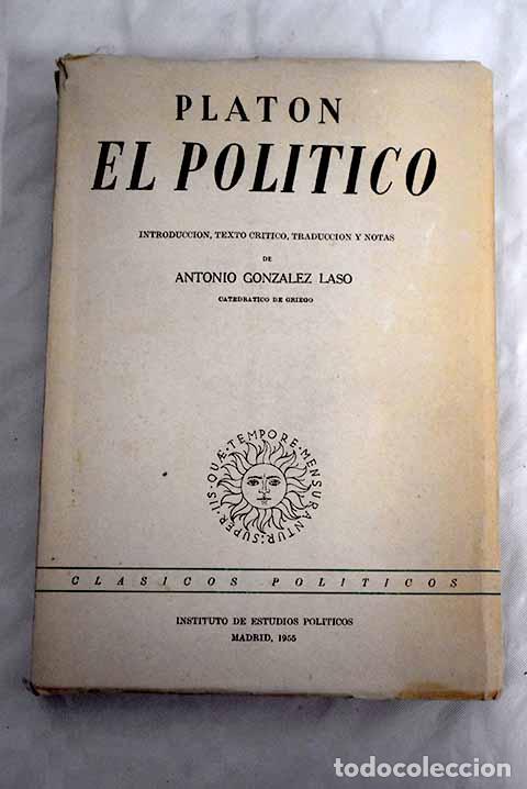 Libros: El pol&iacute;tico.- Plat&oacute;n - Foto 1