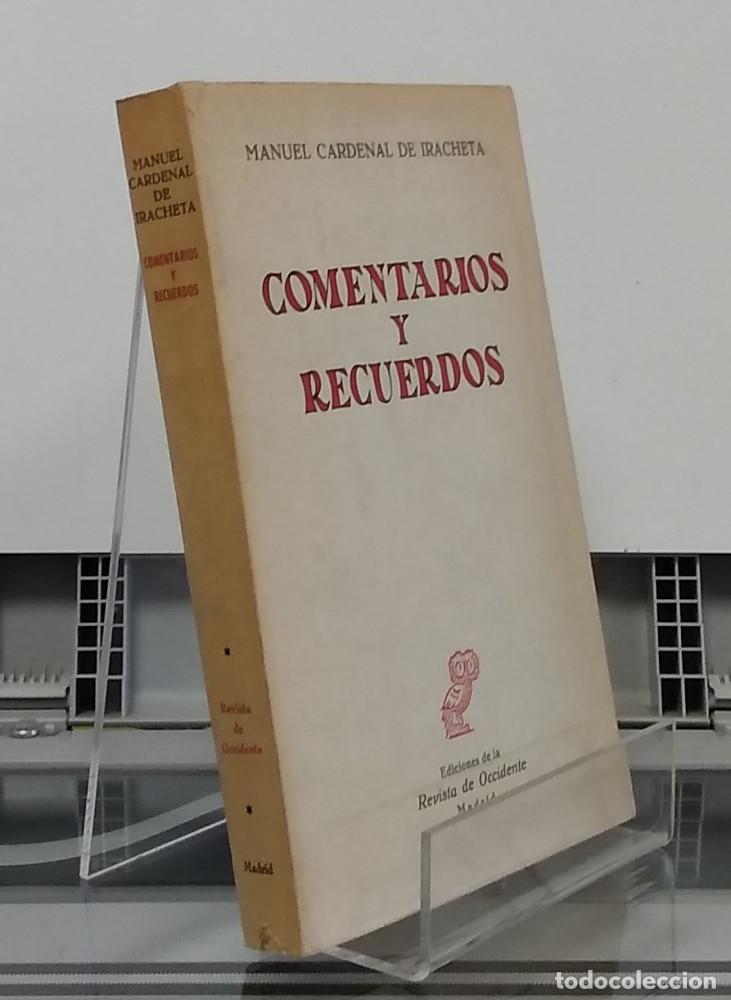 Libros: Comentarios y recuerdos - Manuel Cardenal de Iracheta - Foto 1