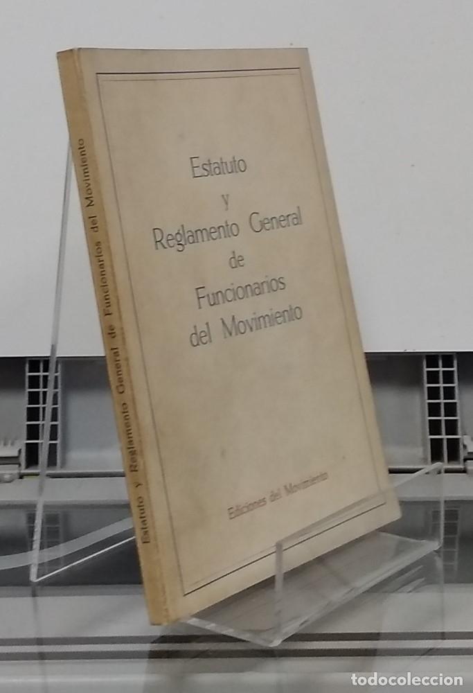 Libros: Estatuto y Reglamento General de Funcionarios de Movimiento - Foto 1