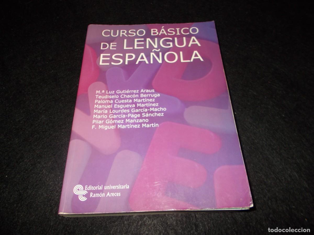 Libros: CURSO B&Aacute;SICO DE LENGUA ESPA&Ntilde;OLA. Ram&oacute;n Areces 2010. Libro - Foto 1
