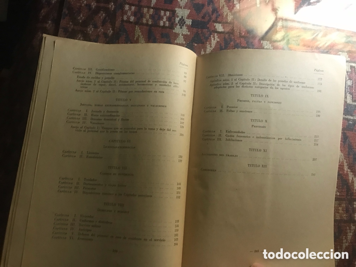 Libros: Reglamento de r&eacute;gimen interior de la Renfe. Junio 1962. - Foto 4