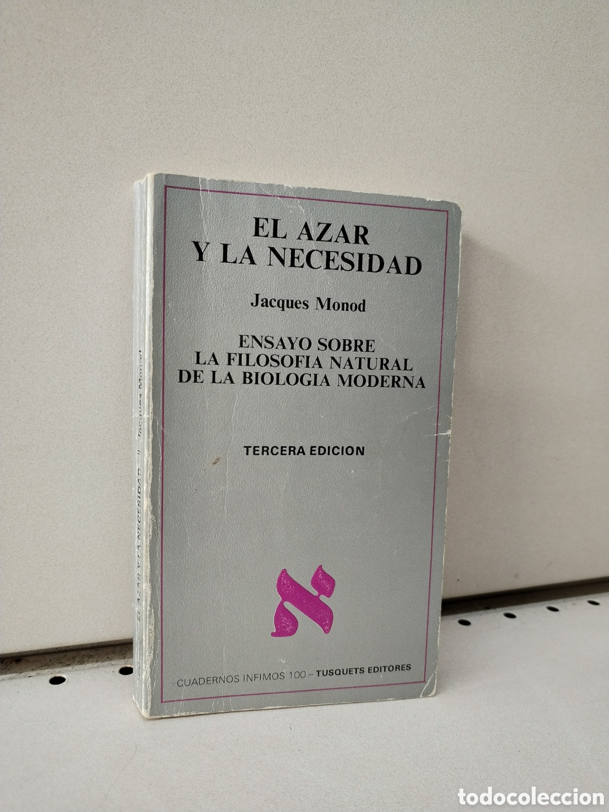 Libros: El azar y la necesidad - Monod, Jacques - Foto 1