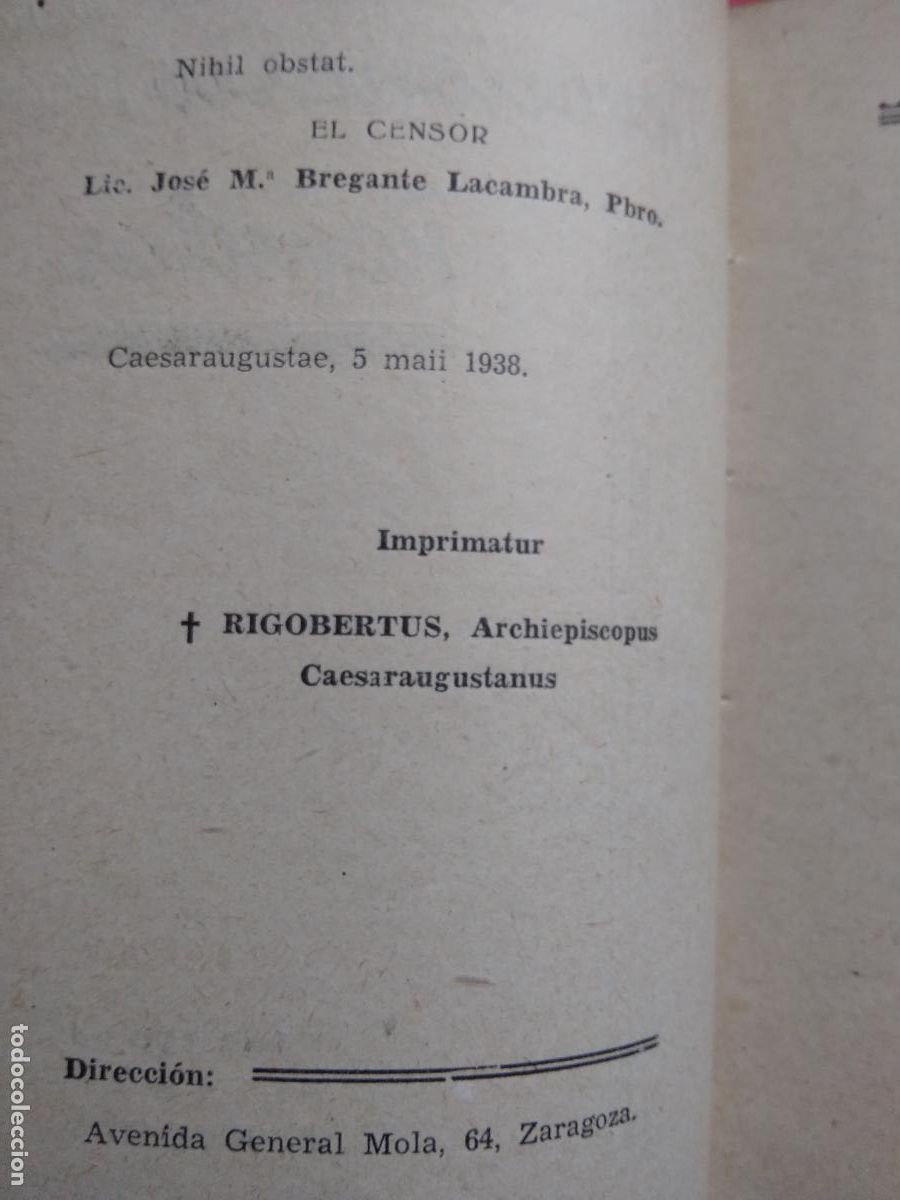 Libros: Devocionario popular Leiras Zaragoza N.3578 - Foto 4
