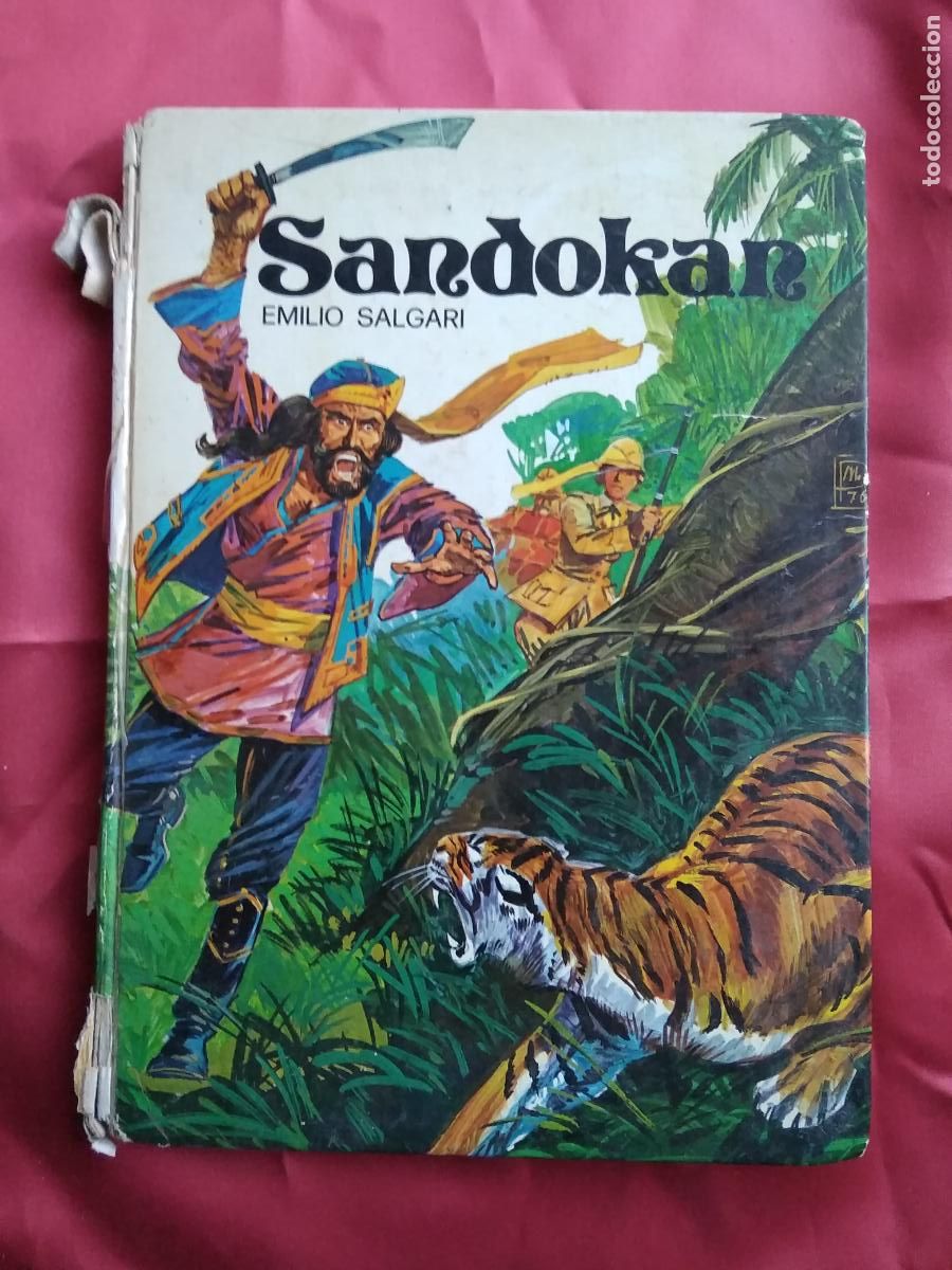 Libros: Sandokan Emilio Salgari L.6922-1485 - Foto 1