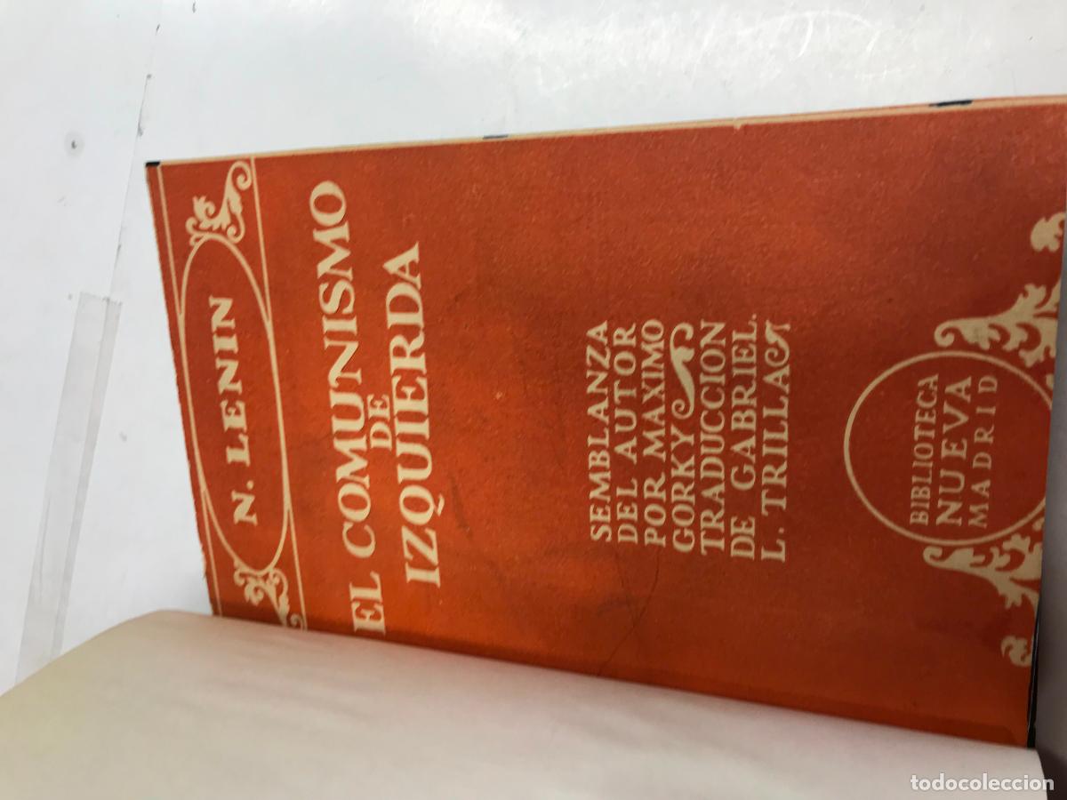 Libros: EL COMUNISMO DE IZQUIERDA. - LENIN. - Foto 2