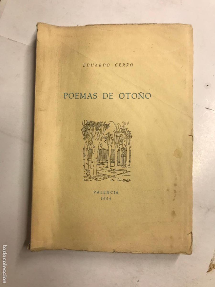 Libros: POEMAS DE OTO&Ntilde;O. - EDUARDO CERRO. - Foto 1